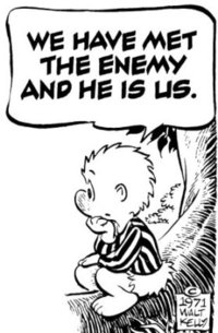 We Have Met The Enemy And He Is Us